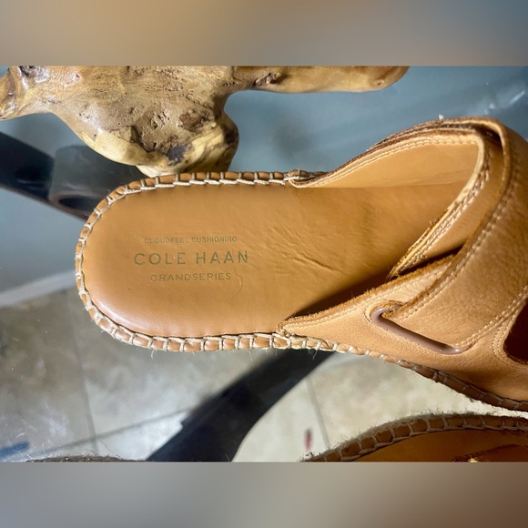 Cole Haan womens Cloudfeel Espadrille Slide Espadrille Wedge Sandal - Picture 5 of 14